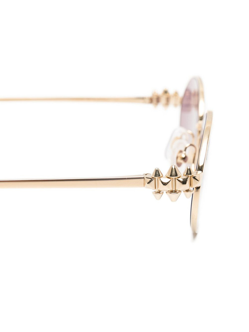oval-frame sunglasses 3