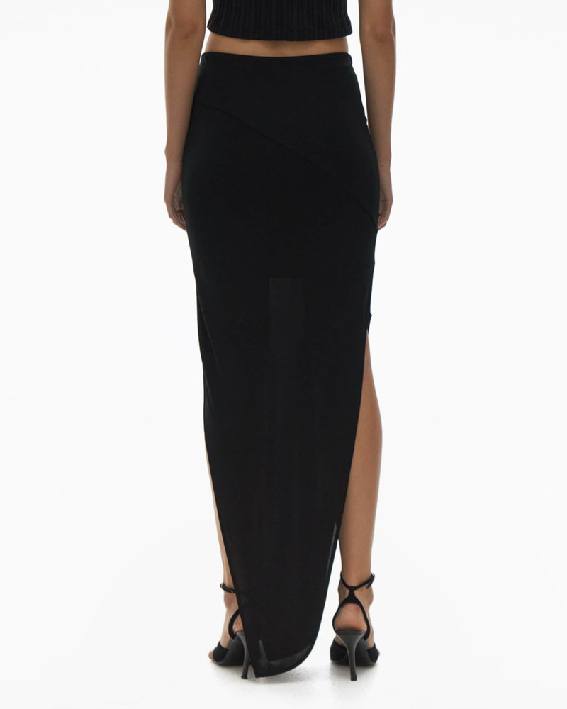 TWISTED ASYMMETRIC SKIRT 4