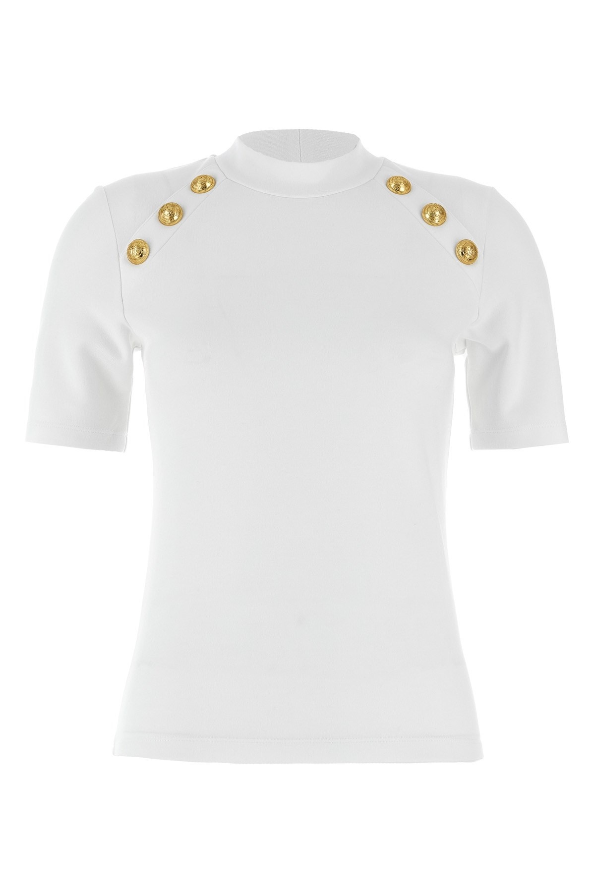 Logo buttons T-shirt - 1