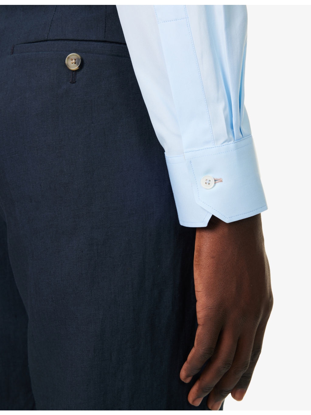 Tailored-fit cotton shirt - 6