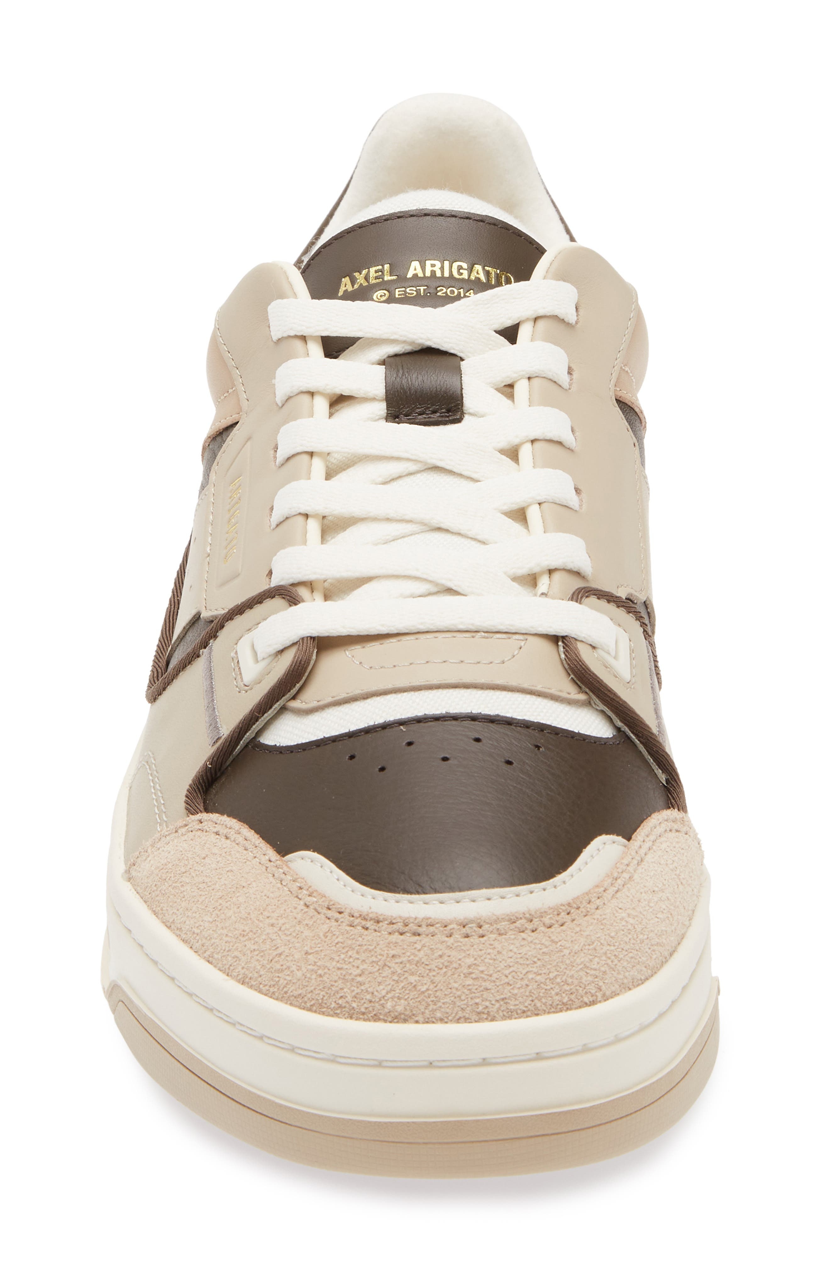 Axel Arigato Clay Sneaker in Beige/Dark Brown at Nordstrom - 4