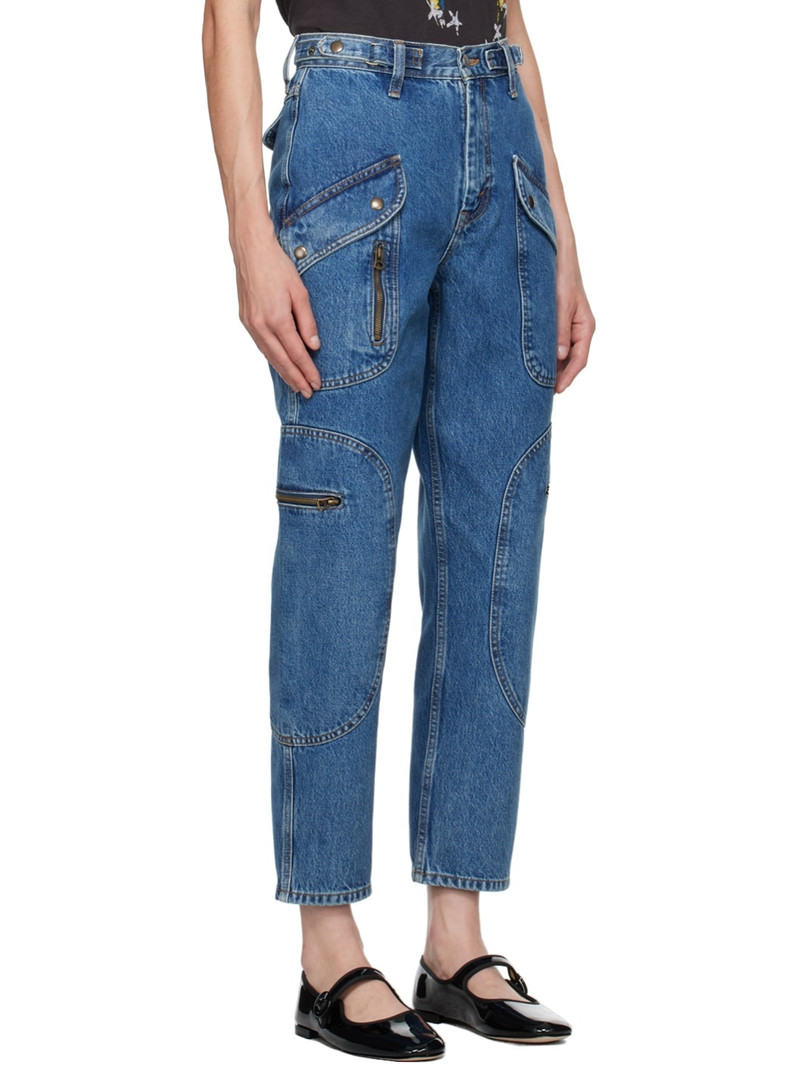 RE/DONE Blue Taper Jeans outlook