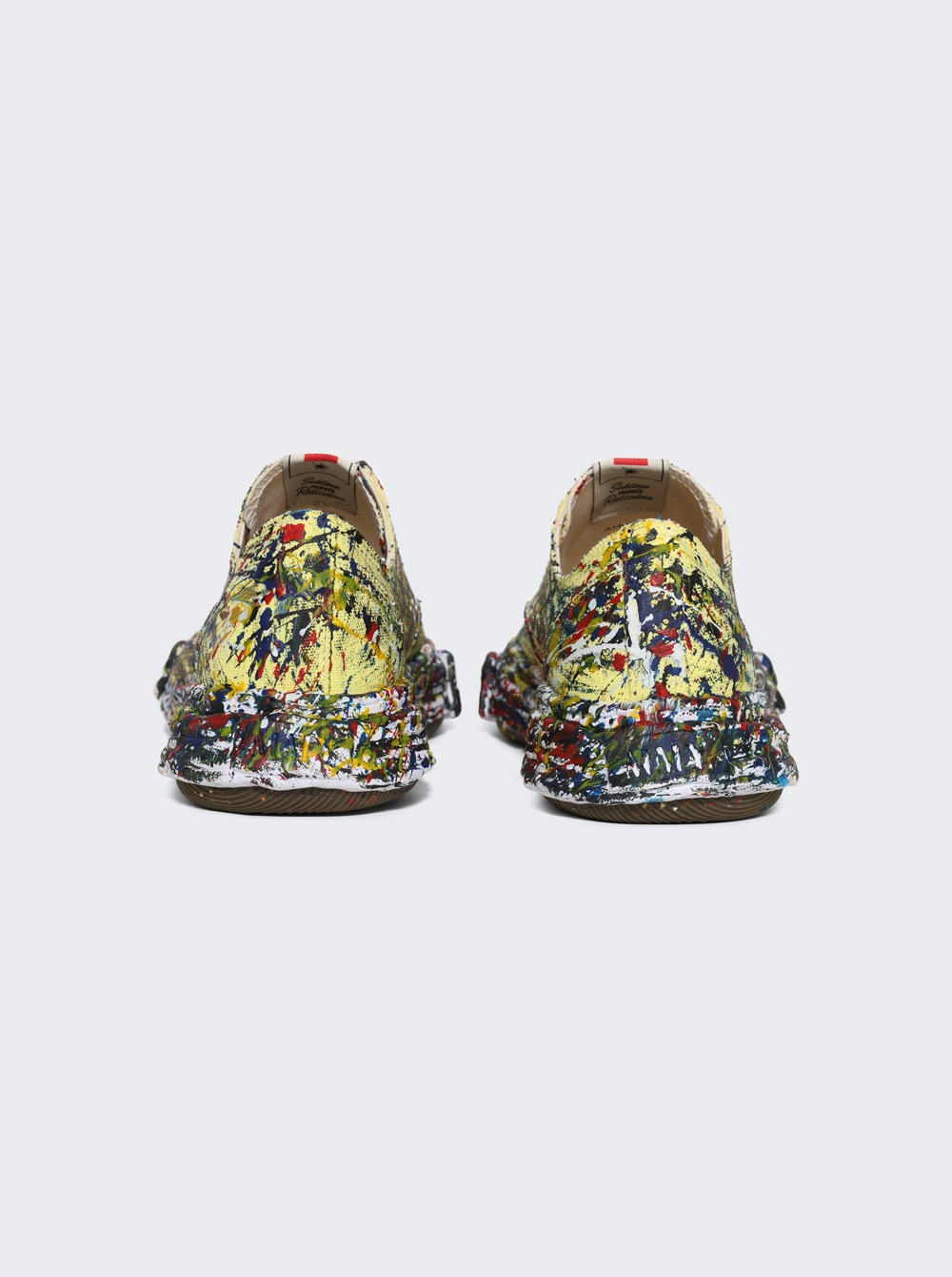 "peterson 23" Og Sole Sputtering Low-top Sneaker Yellow - 4