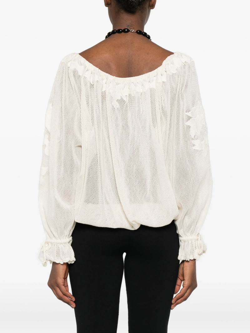 Isabel Marant Isabel Marant Floral Appliqué Blouse outlook