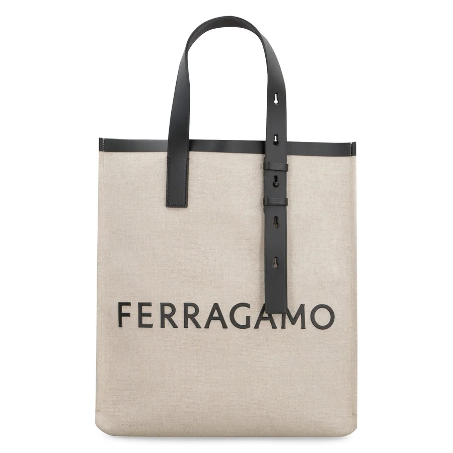 Ferragamo Canvas Tote Bag - 1
