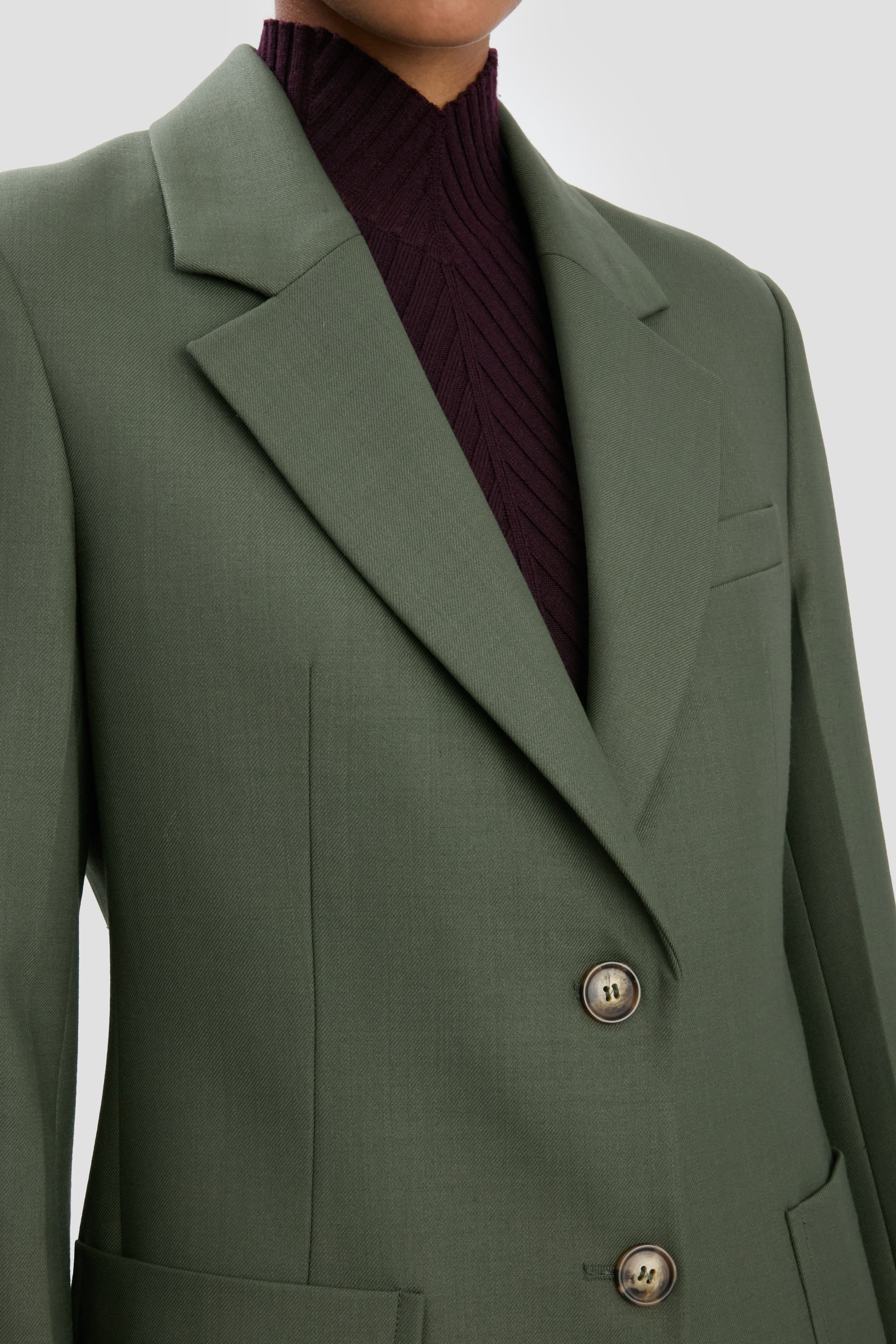 Patch Pocket Jacket In Oregano - 4