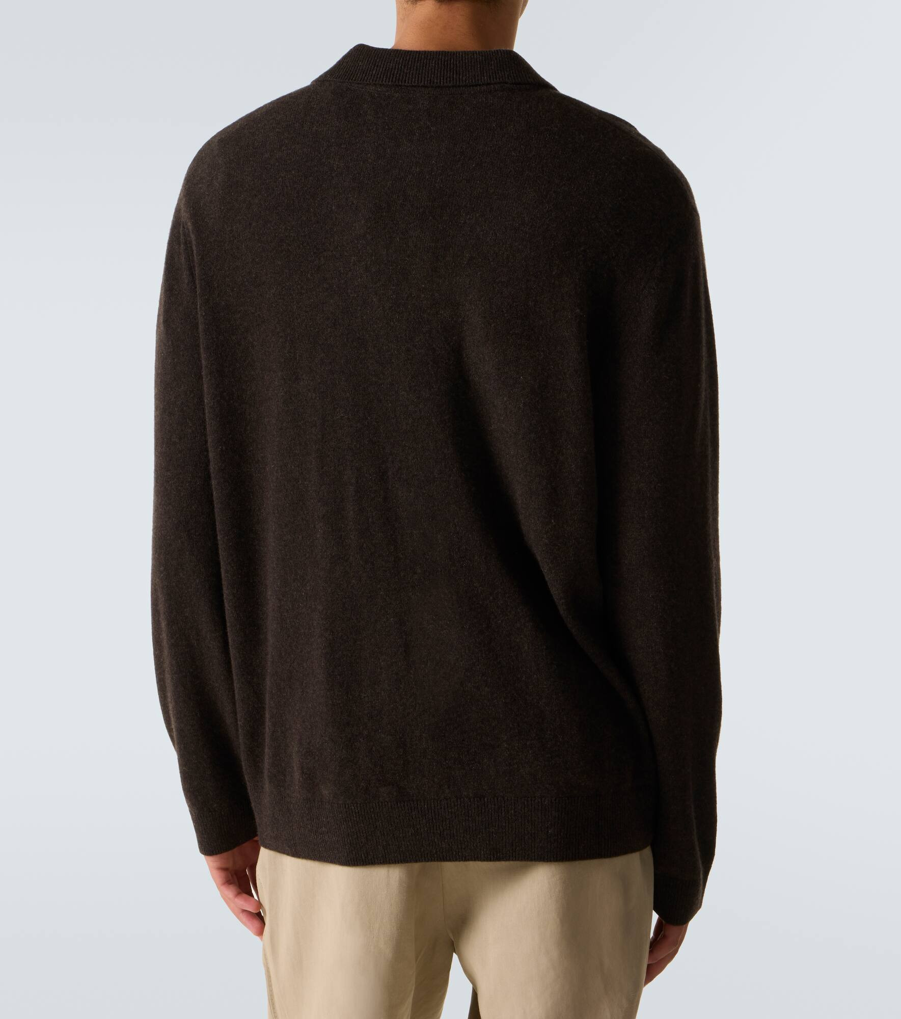 Gibson cashmere polo sweater - 4