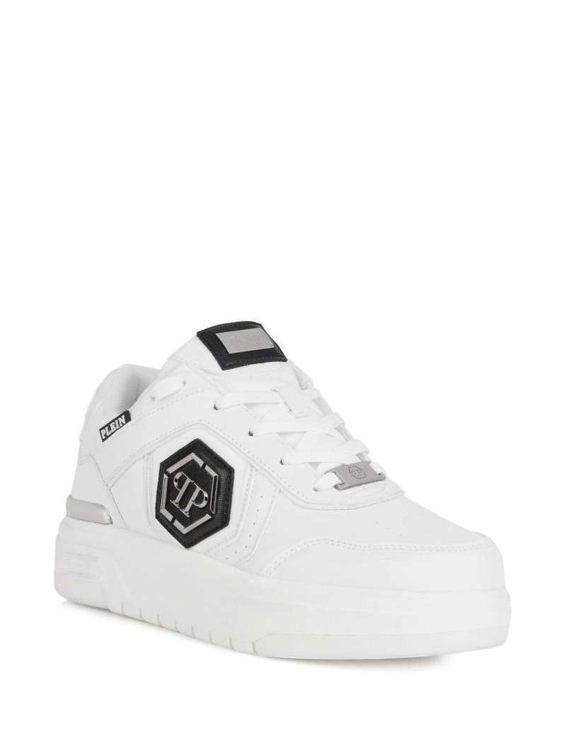 PHILIPP PLEIN SK8R logo low-top sneakers outlook