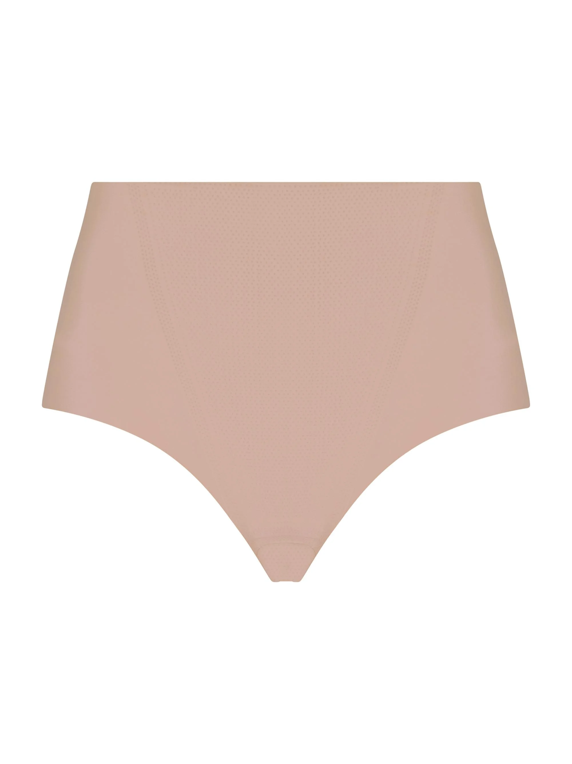 Women's Zone Smoothing High-Waist Thong - Beige - 1