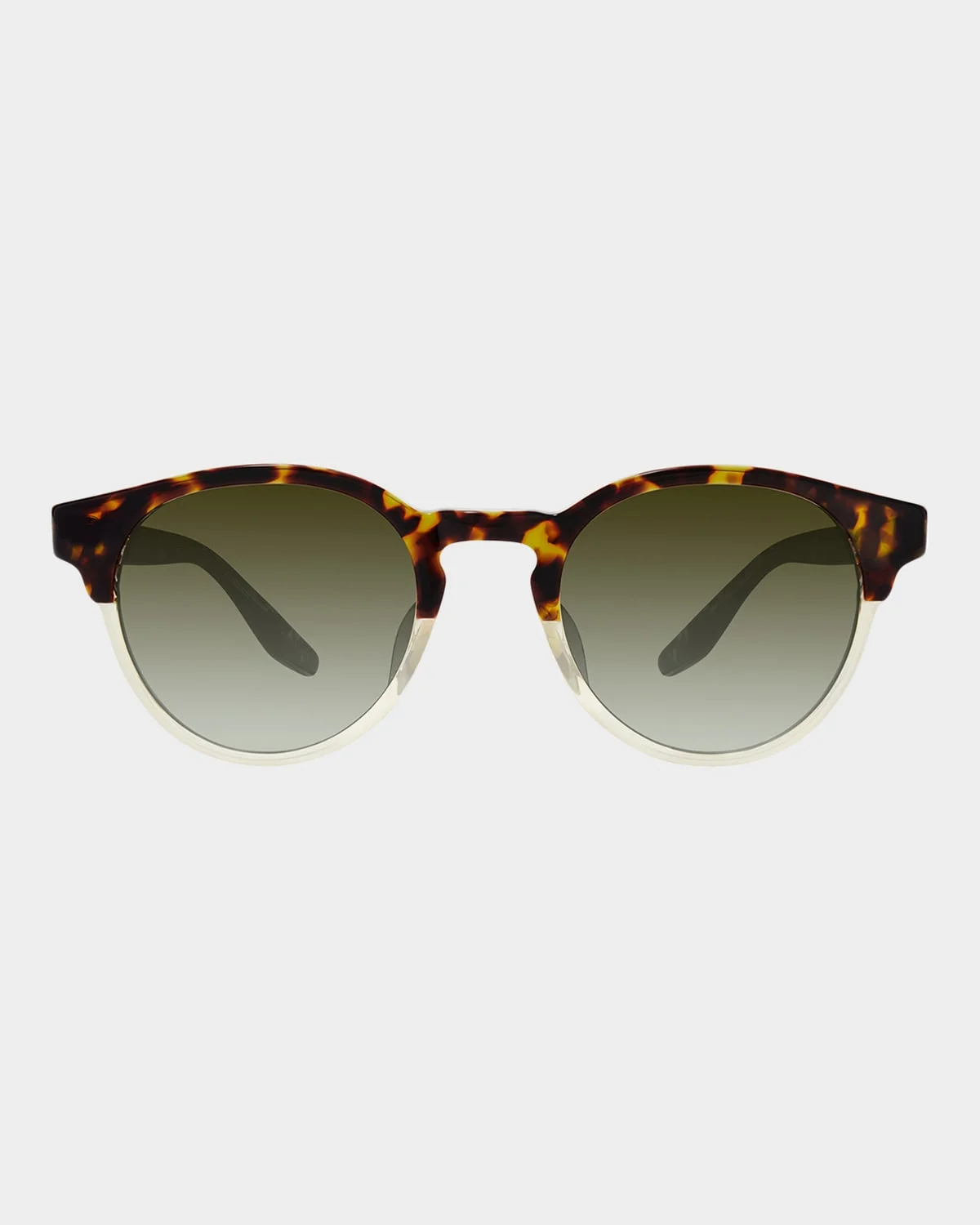 Beckford 49mm Round Acetate Sunglasses - 1