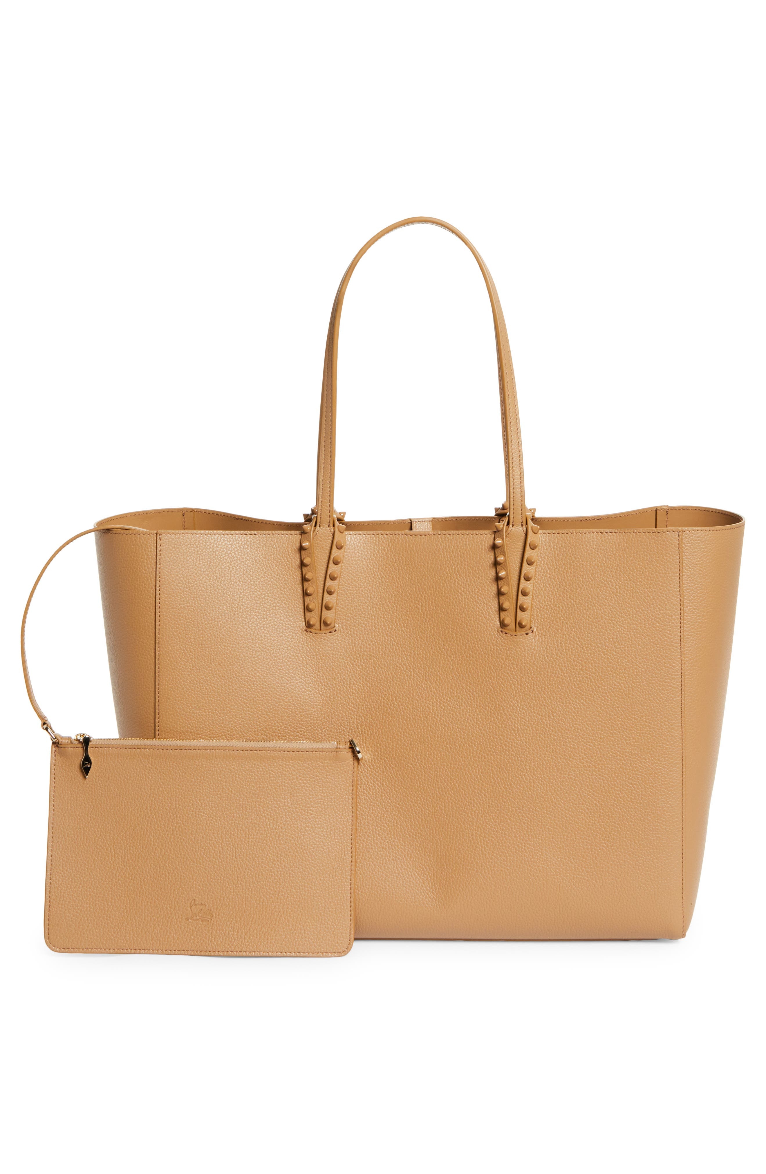 Christian Louboutin Large Cabata Soft Leather Tote Bag in Lionne at Nordstrom - 4