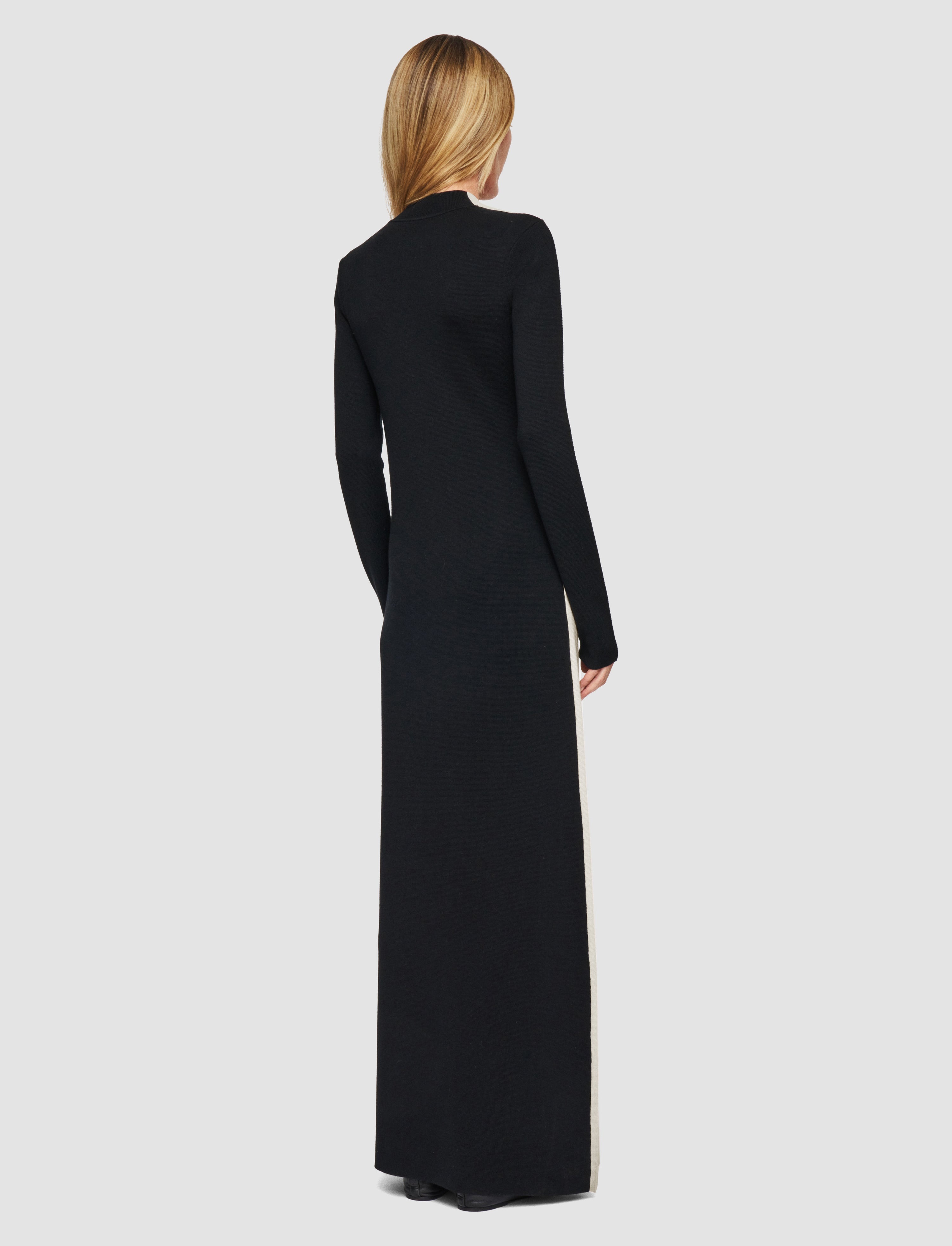 Bi-Colour Knit Dress - 3