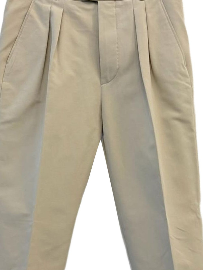 Loro Piana pleated cuffed trousers outlook