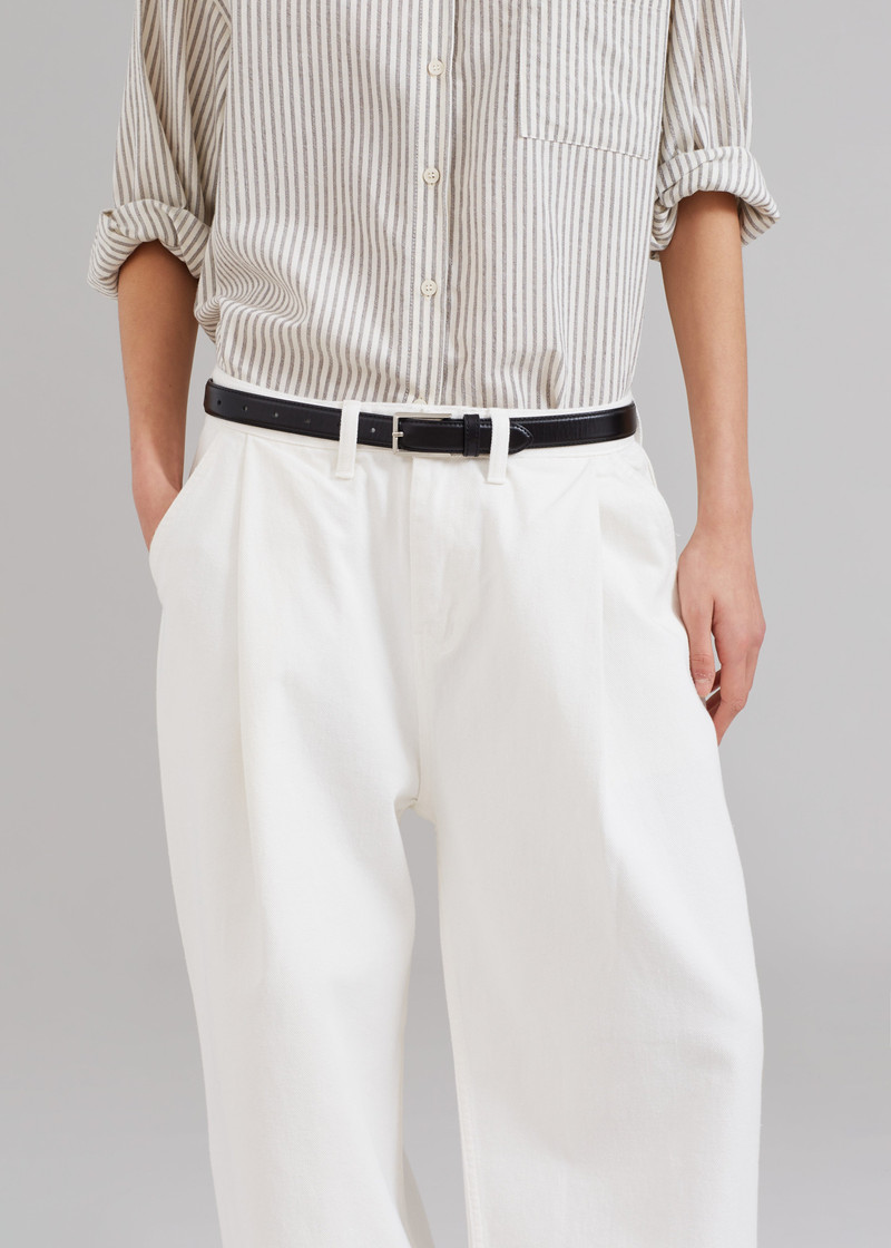 Drew Denim Pants - White 3