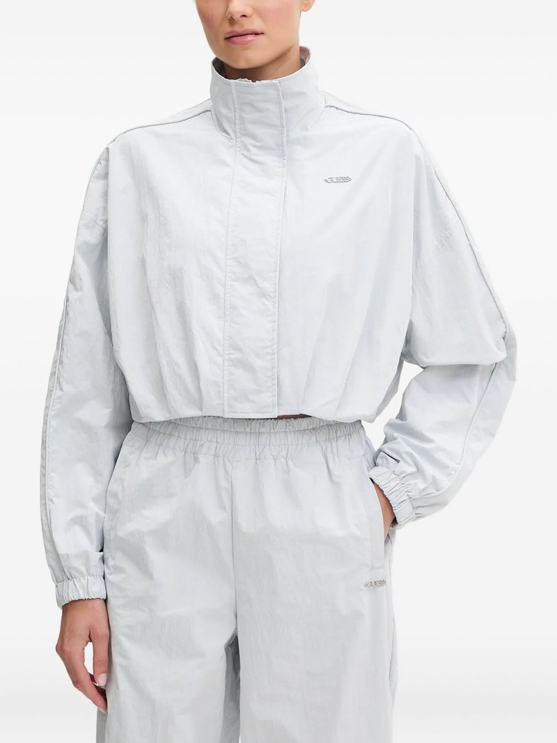 high-neck cropped jacket 1