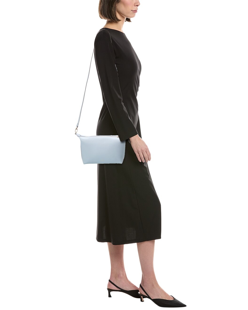 Furla Nuvola Mini Leather Crossbody Hobo Bag - 4
