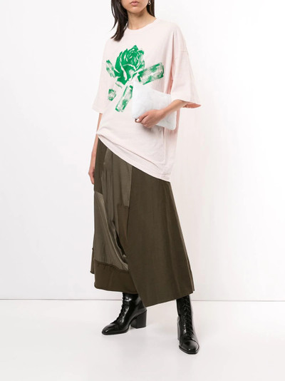 UNDERCOVER oversized razor print T-shirt outlook