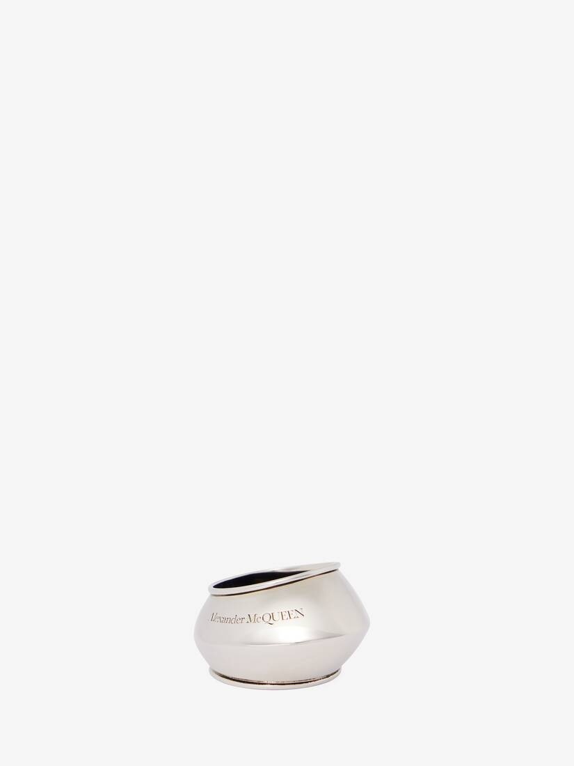 Men's The Gaze Ring in Antique Silver - 1
