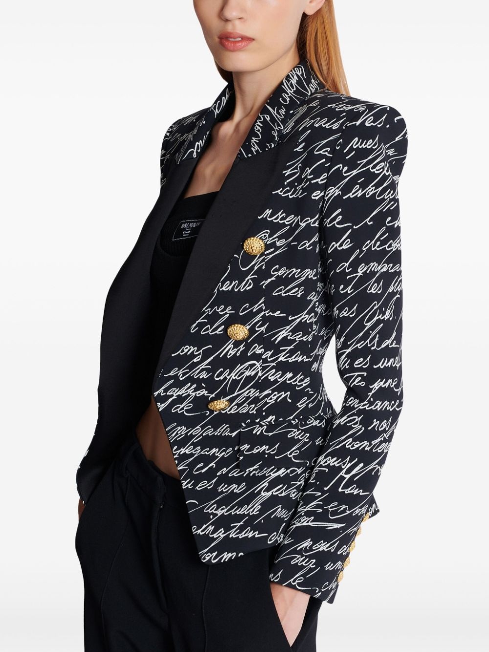 Love Letter tailored jacket - 6