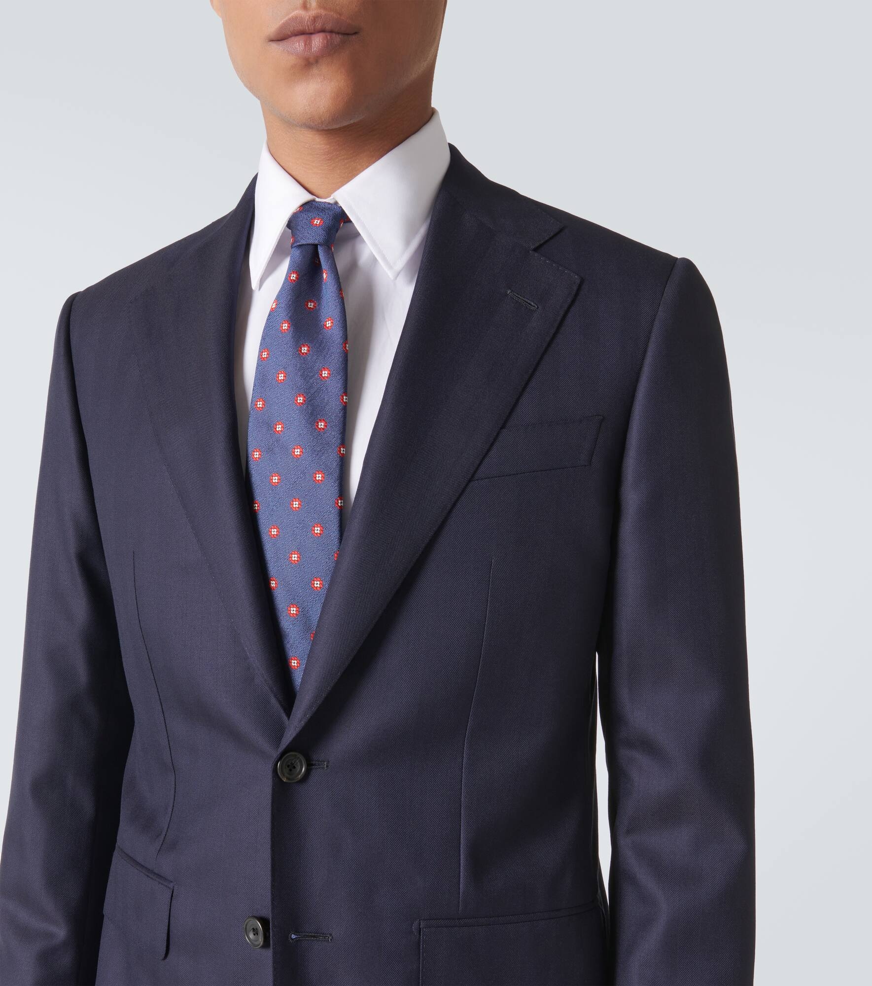 Wool suit jacket - 5