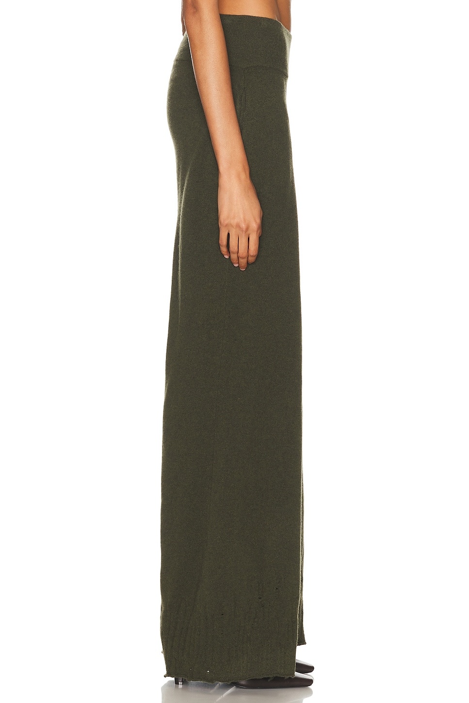 Wool Wide Leg Pant - 3