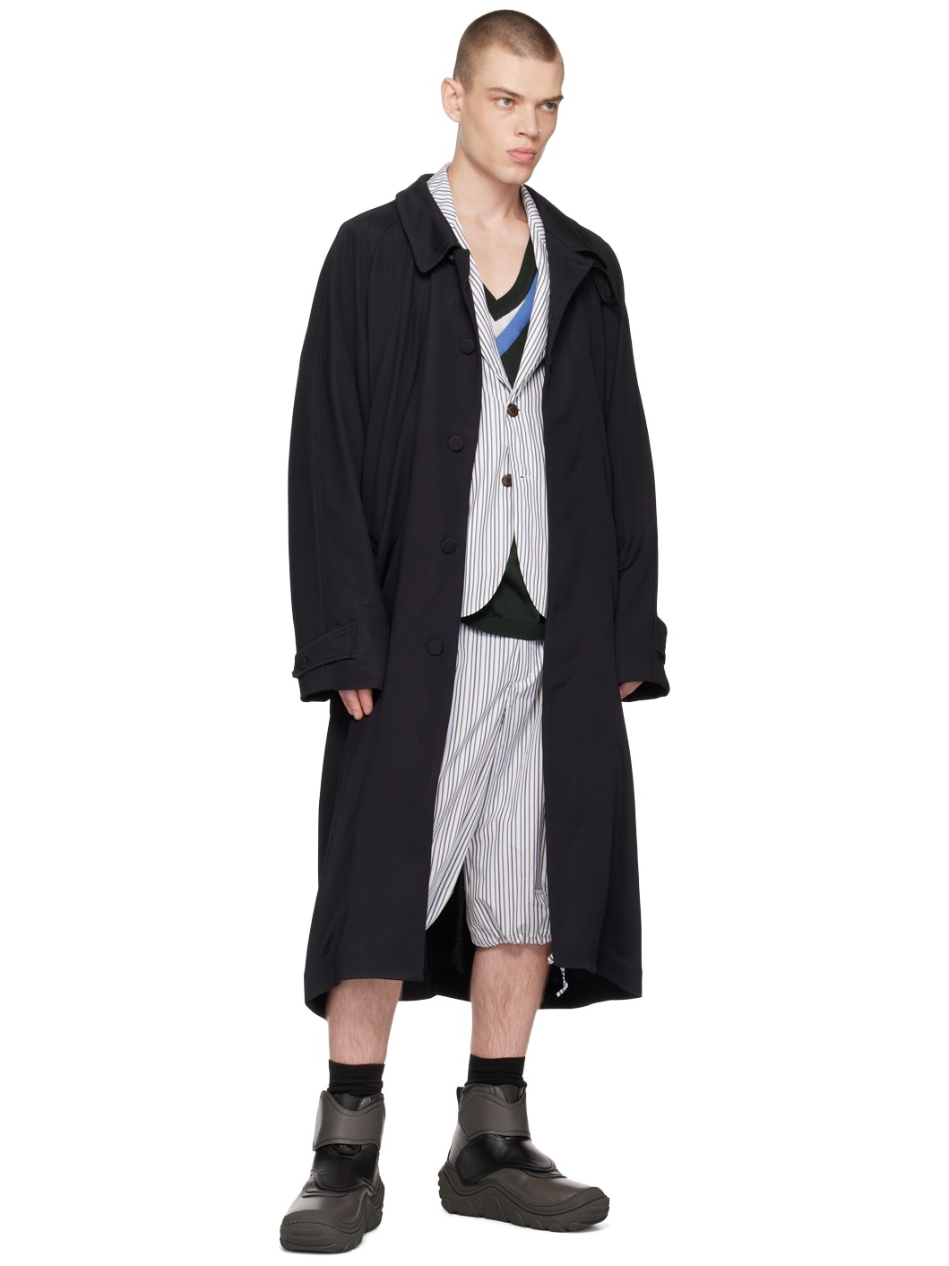 White Ria Ventilation Blazer - 4
