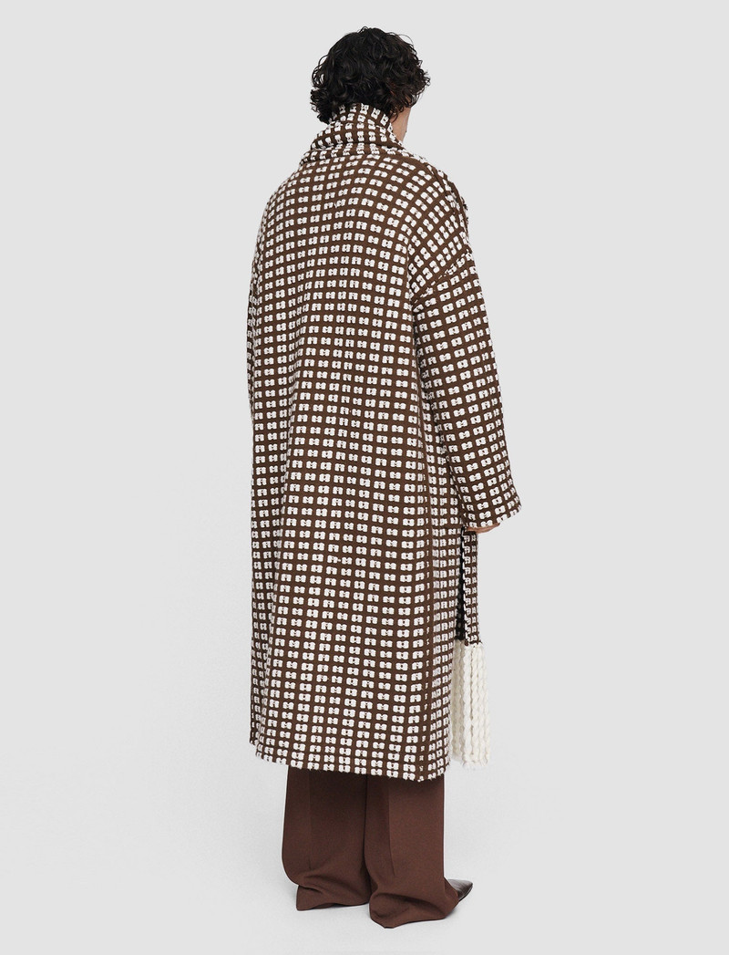 Waffle Knit Coat 4