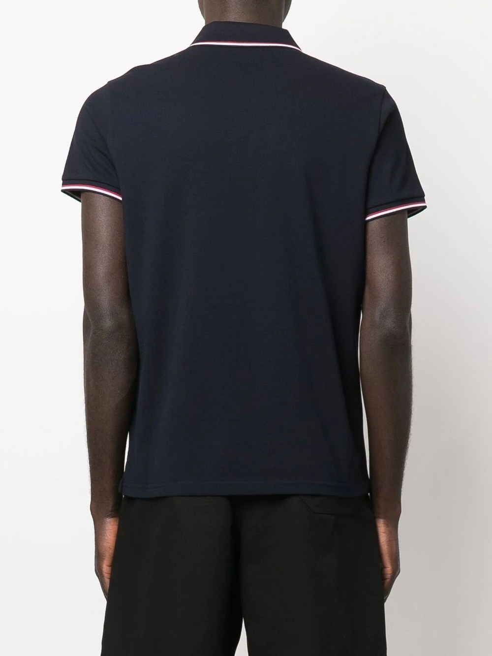 logo patch polo shirt - 4