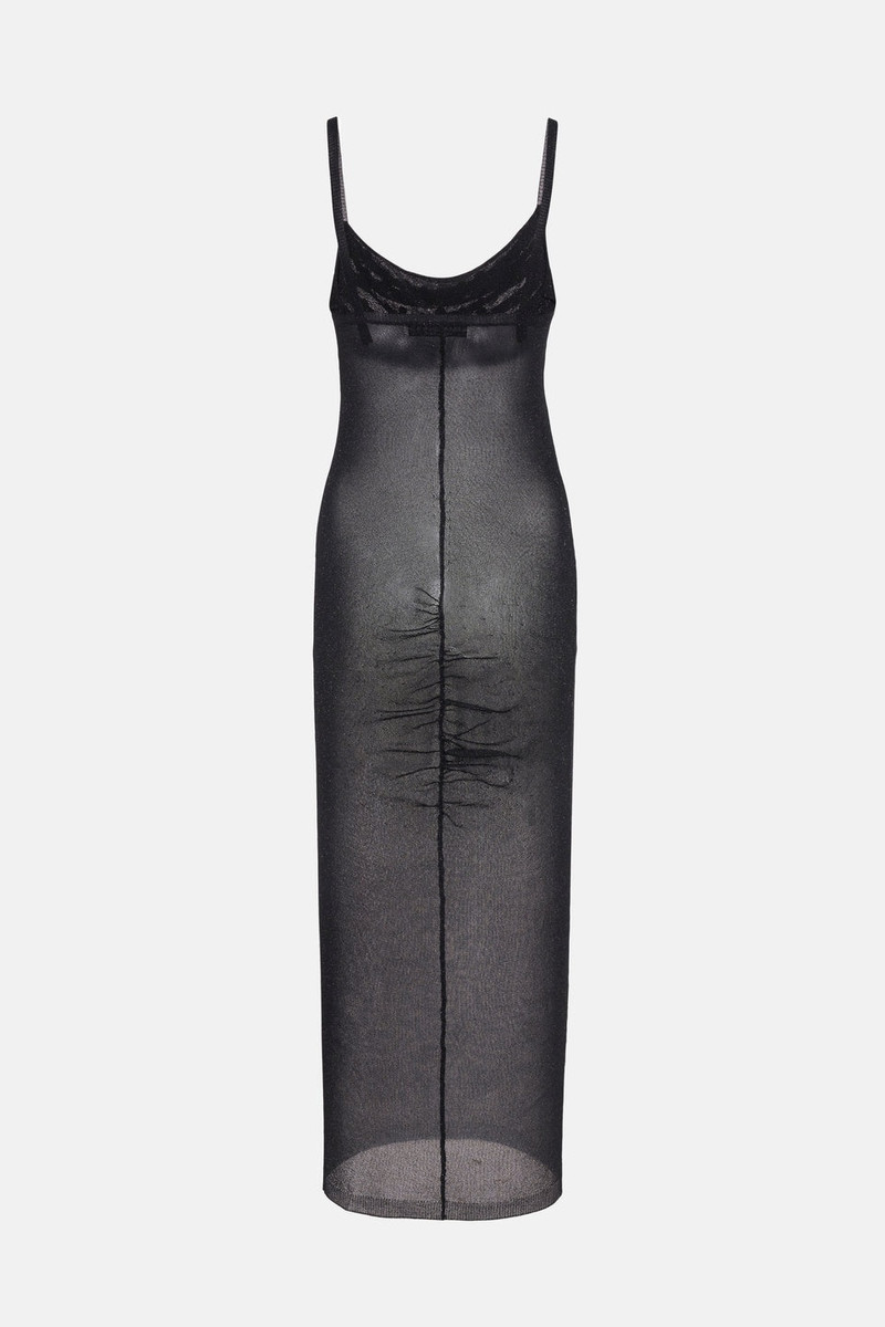 LUREX KNIT SLIP DRESS WITH METAL HOTFIX 2