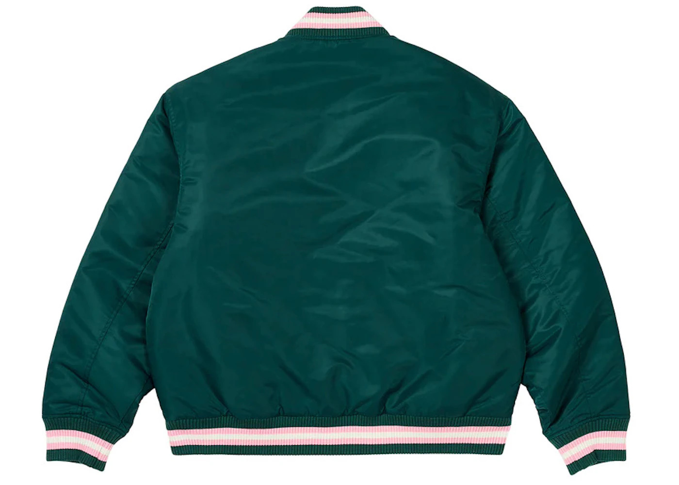 Palace Satin The Arena Jacket Green - 3