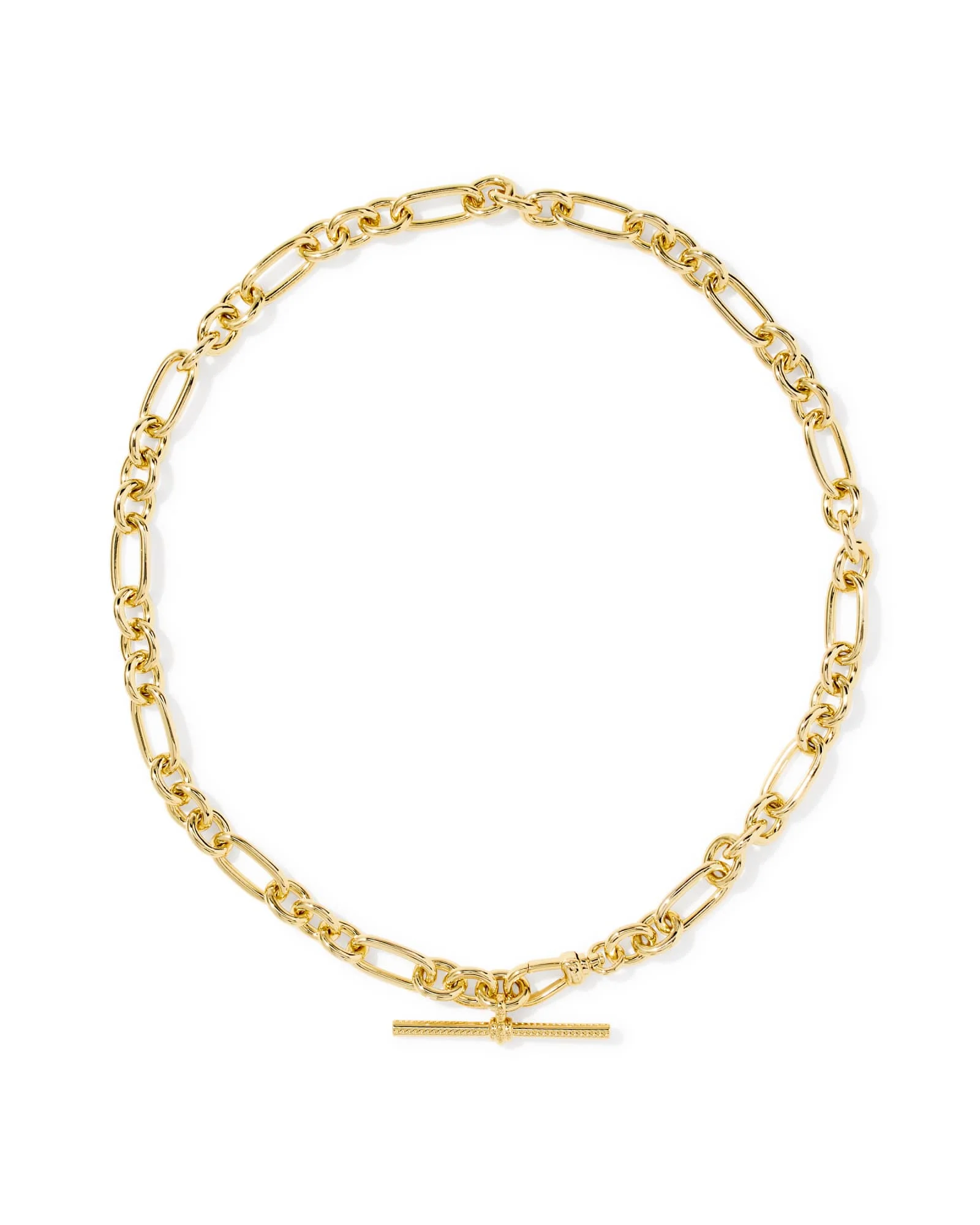 Embry Gold Link and Chain Necklace - 1