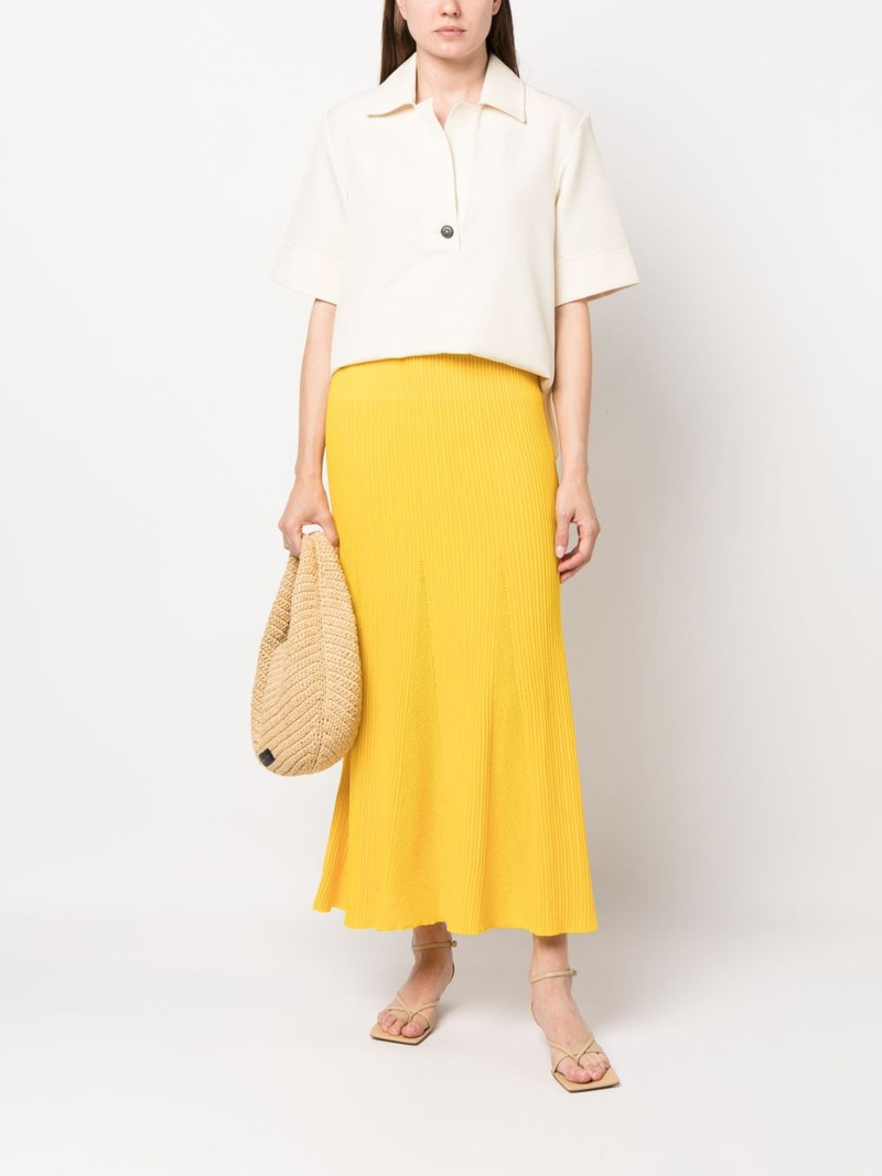 GABRIELA HEARST high-waisted wool skirt outlook