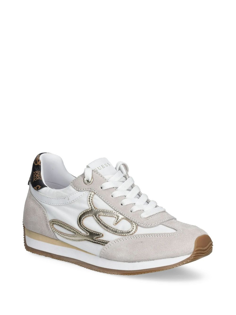 GUESS USA logo-print sneakers outlook
