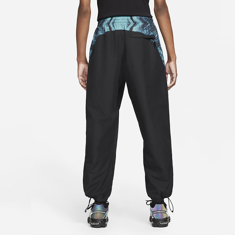Nike x Skepta Crossover Printing waterproof Sports Pants US Edition Black CU9762-010 - 4