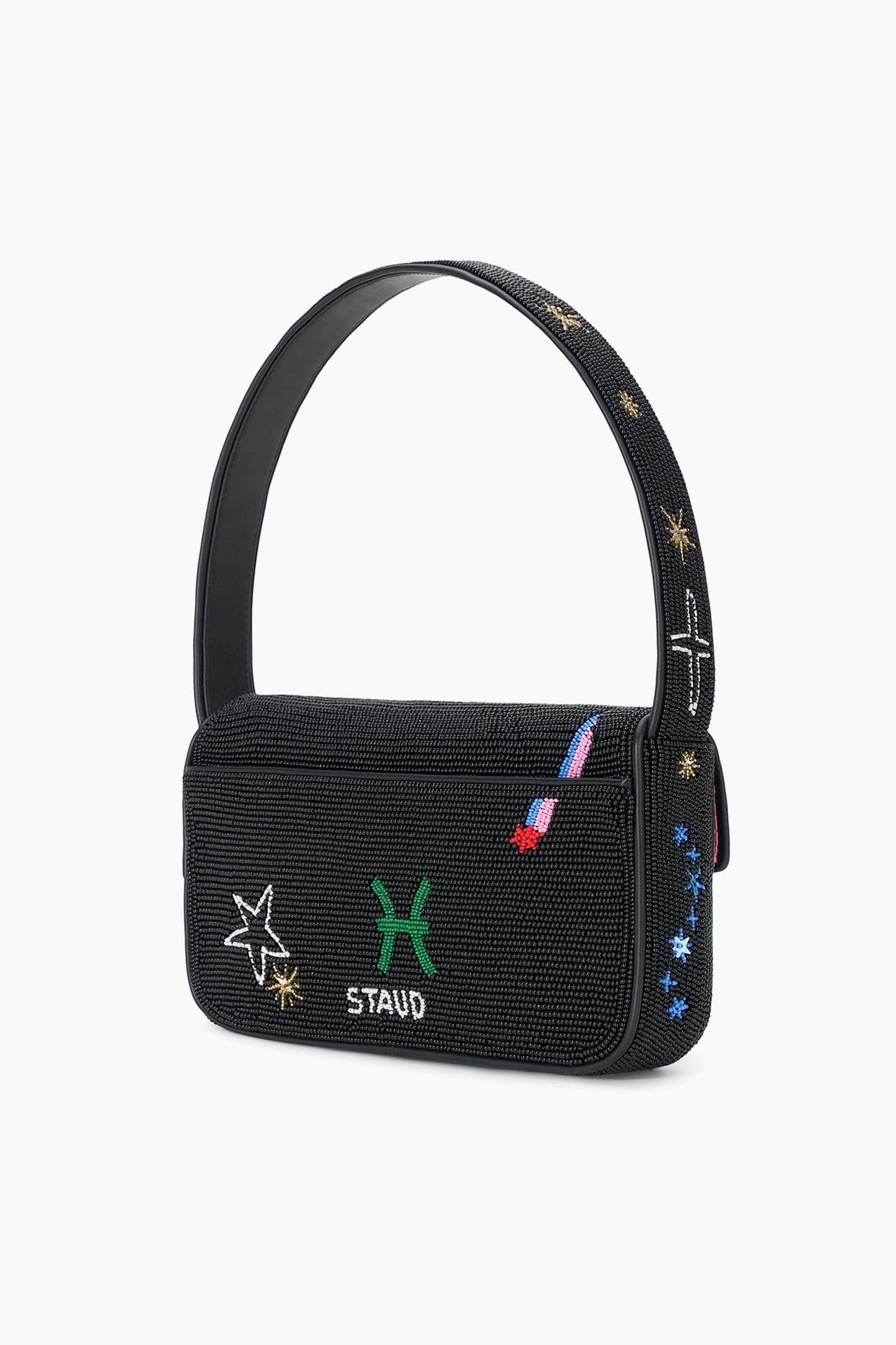 STAUD TOMMY BEADED BAG PISCES - 3