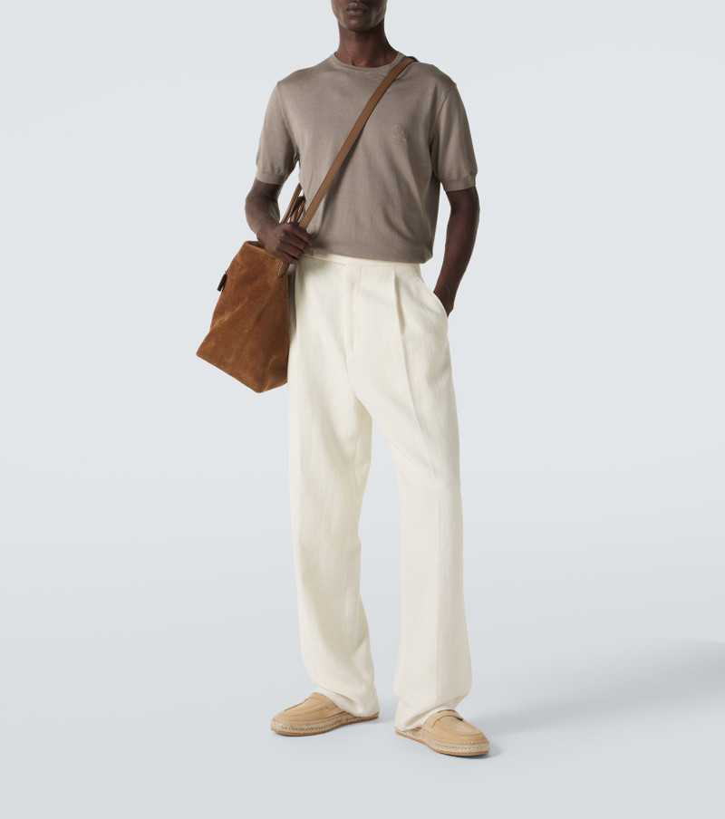 GIORGIO ARMANI Silk and cotton sweater outlook