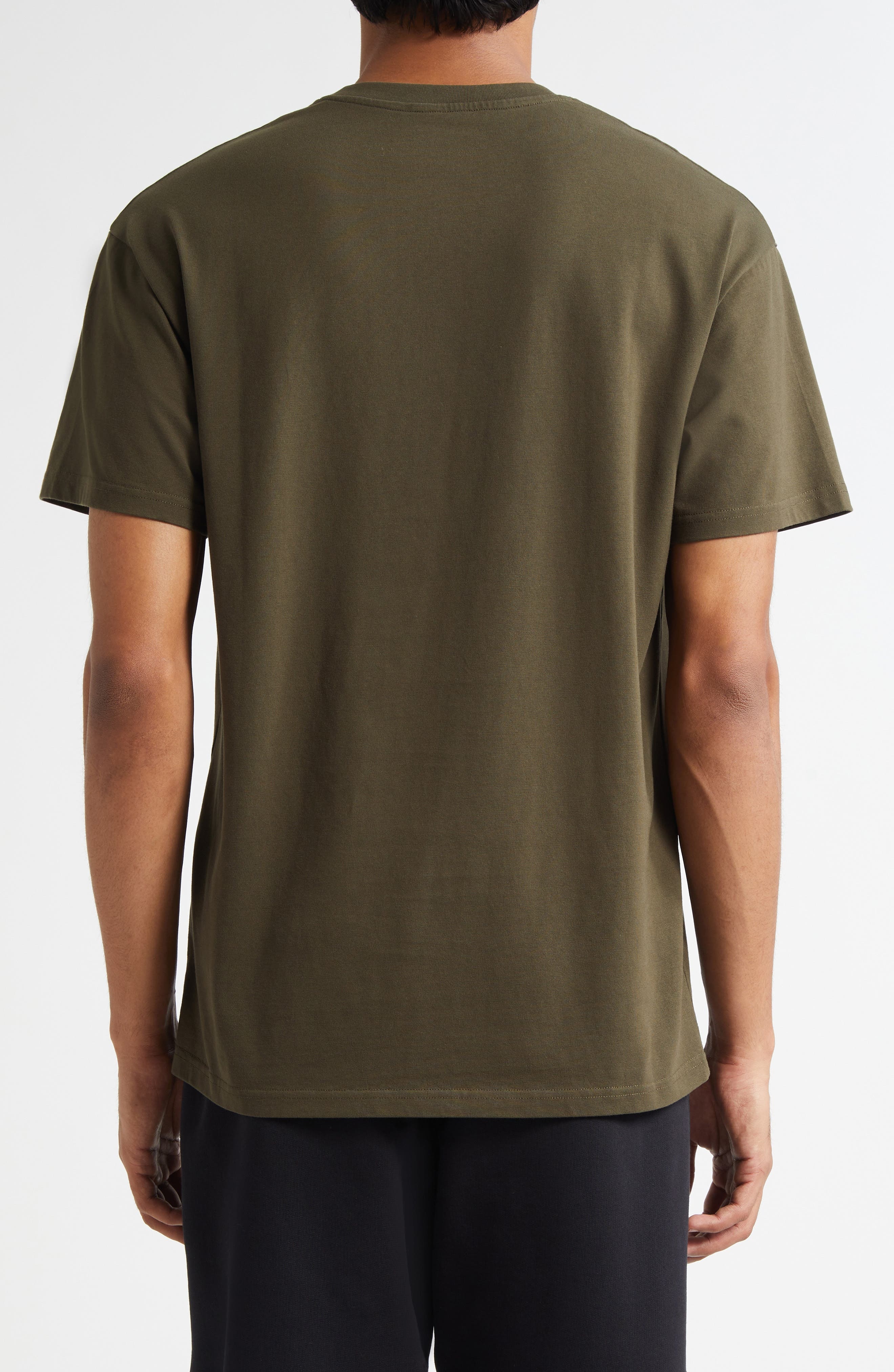 Givenchy Regular Fit Logo T-Shirt in Khaki at Nordstrom - 2
