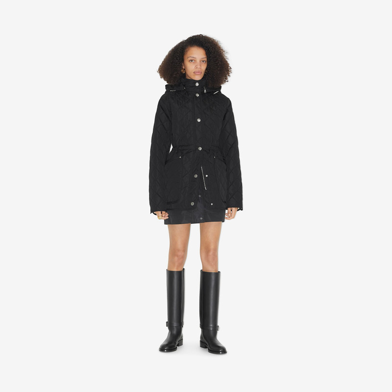 Burberry Diamond Quilted Nylon Jacket outlook