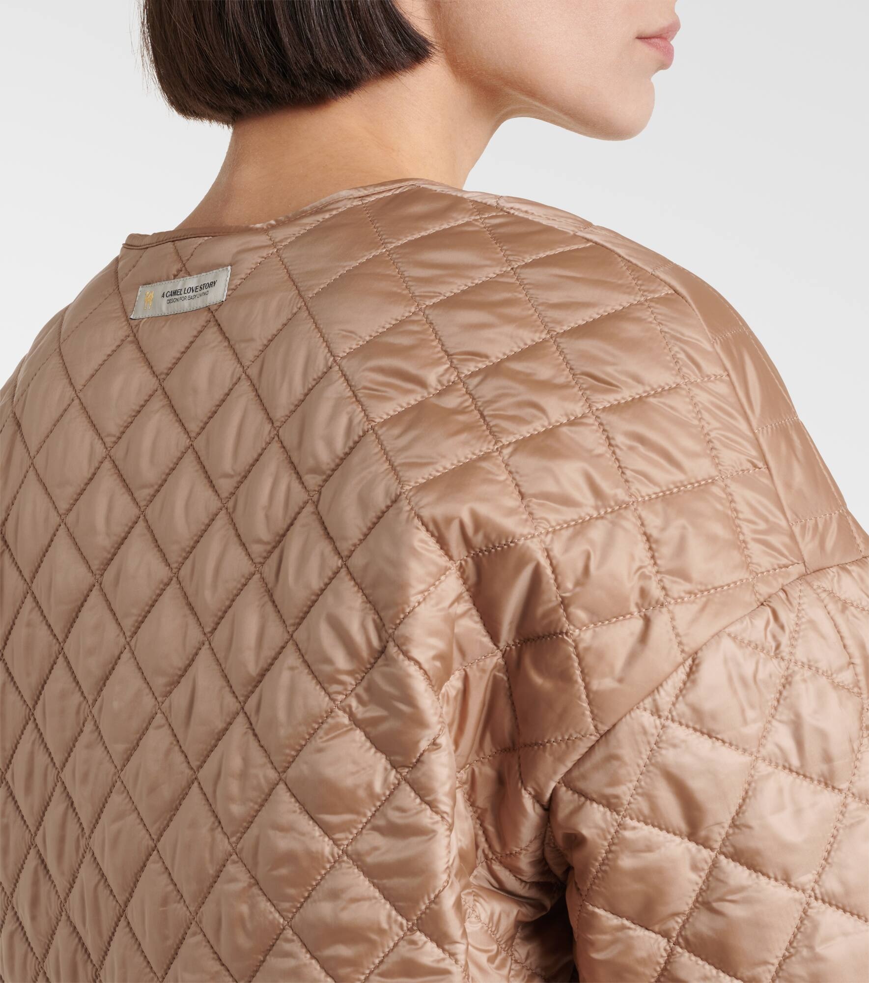 The Cube Luci quilted padded jacket - 6