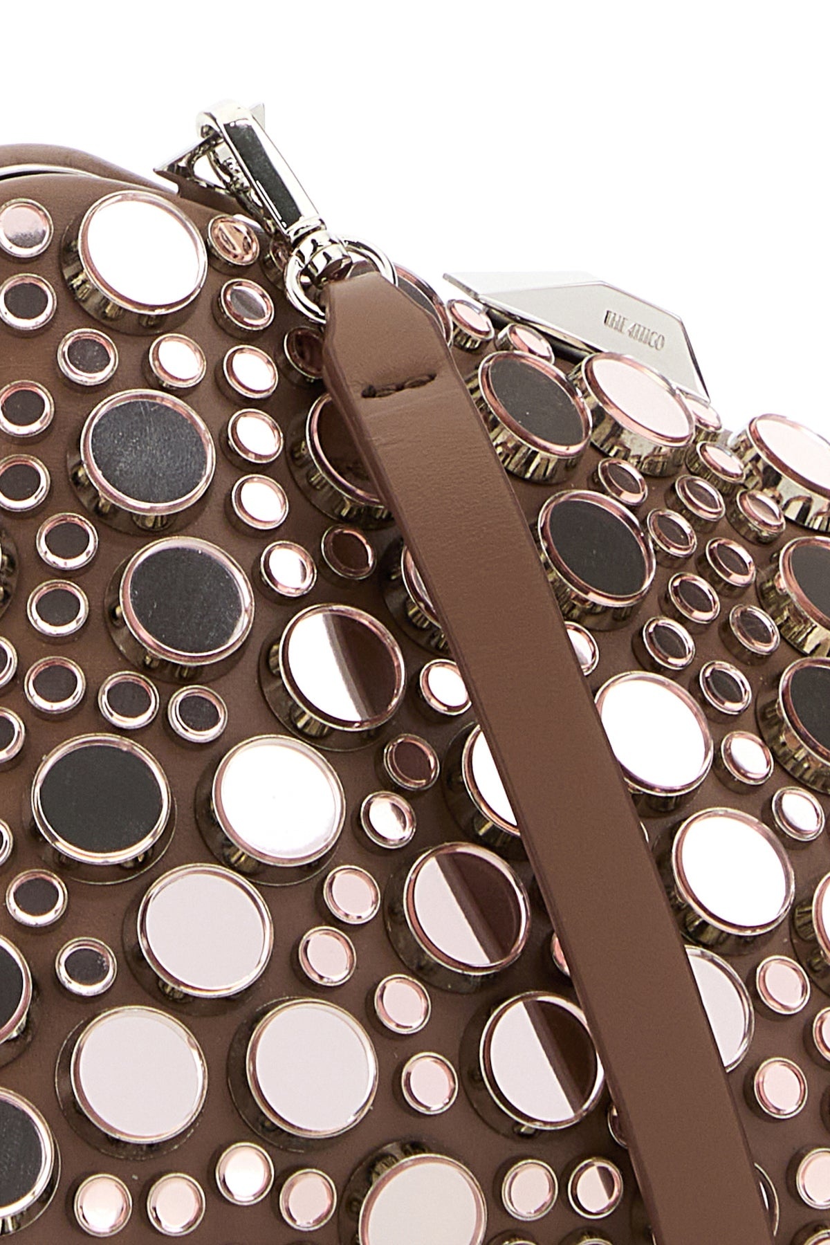 Embellished leather Midnight clutch - 4
