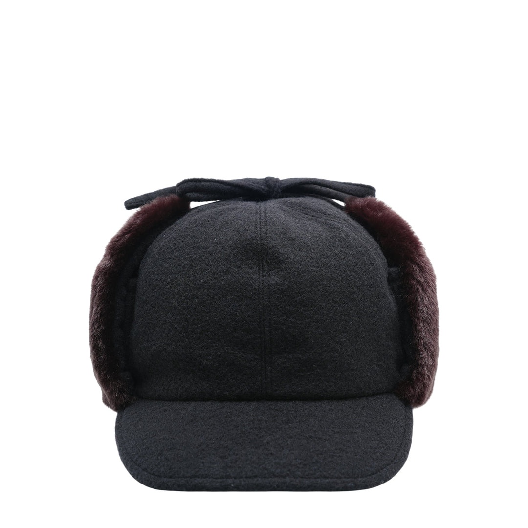 Fur Earmuff Cap - 1