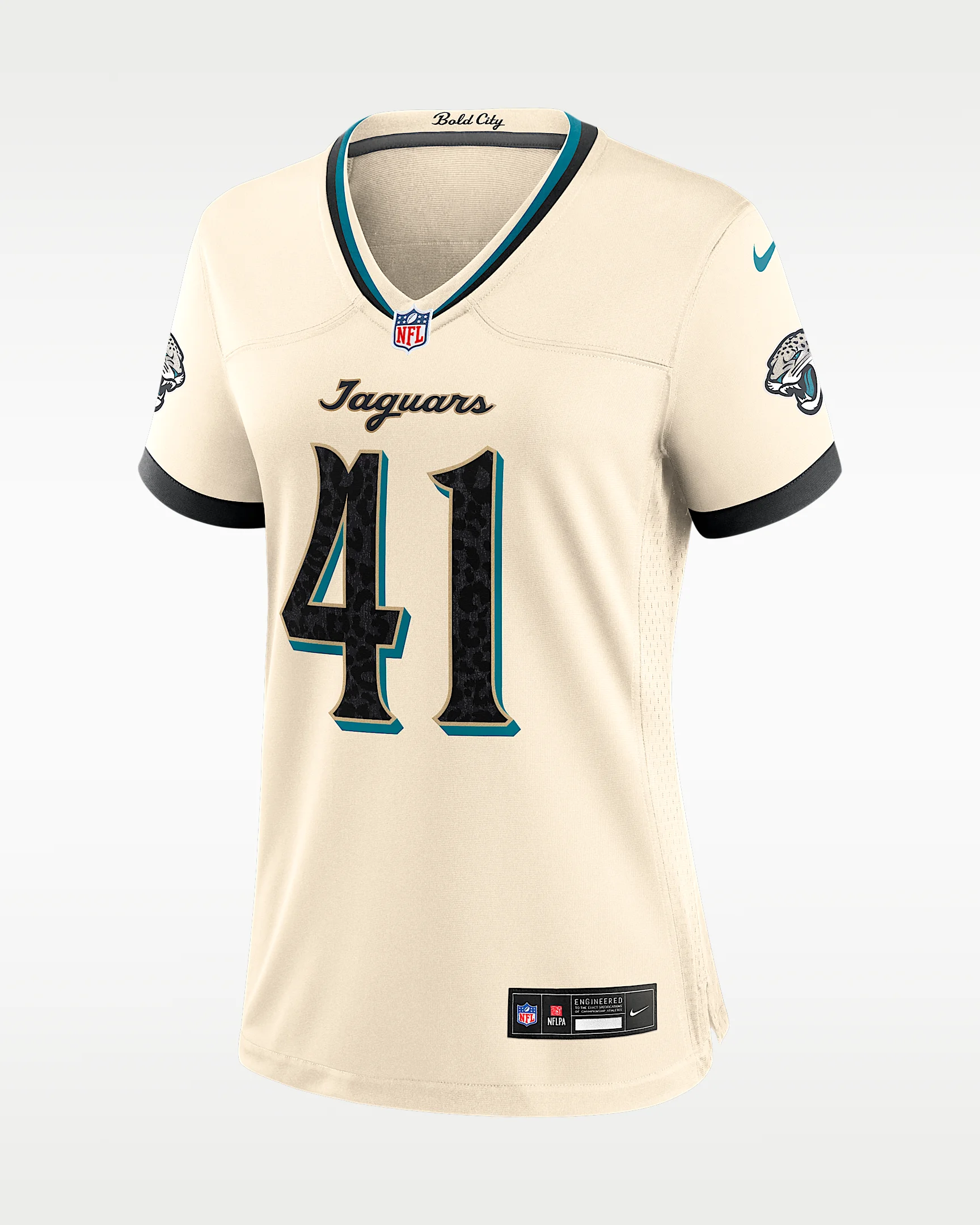 Josh Hines-Allen Jacksonville Jaguars Rivalries Collection Women's Nike NFL Game Jersey - 1