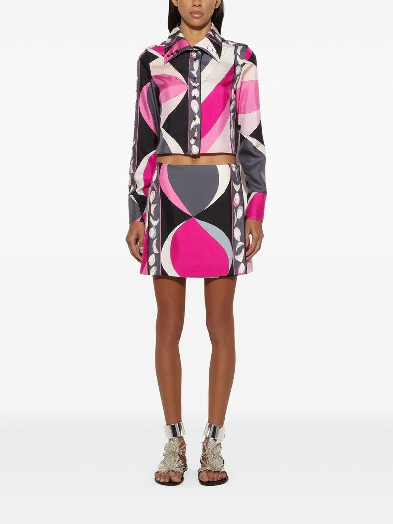 PUCCI Presci cropped shirt outlook