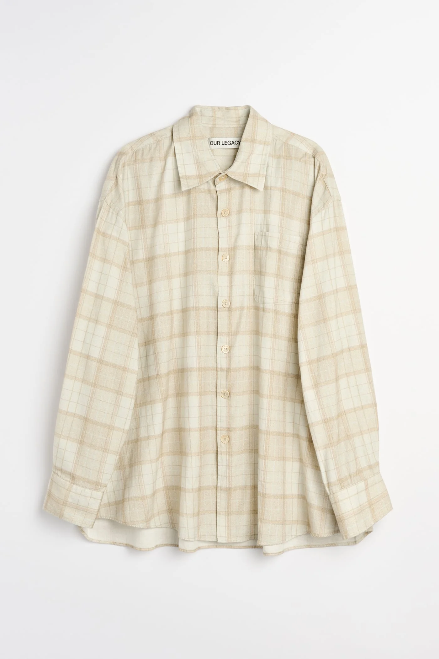 Borrowed Shirt Stella Check Print - 1