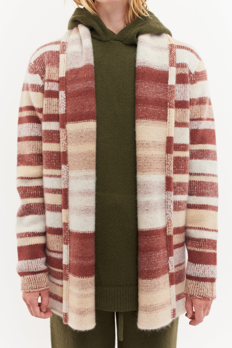 STRIPE ITALY SMOKING JACKET 5