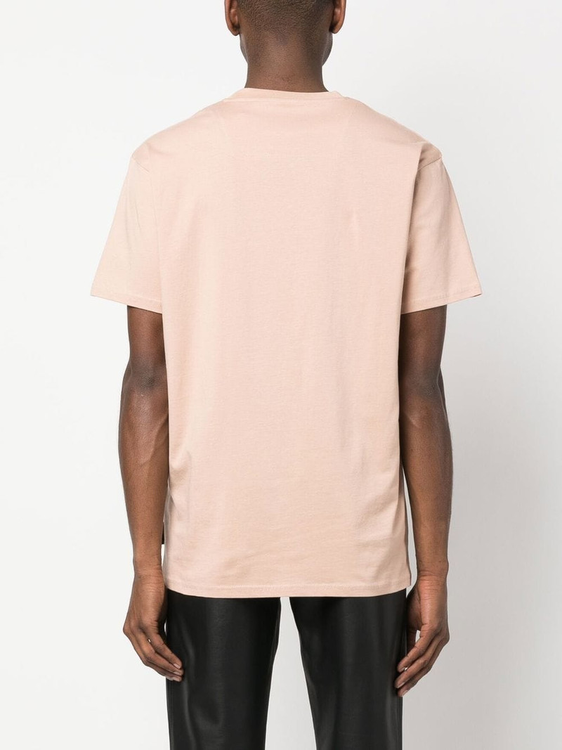 chest logo-print detail T-shirt 4