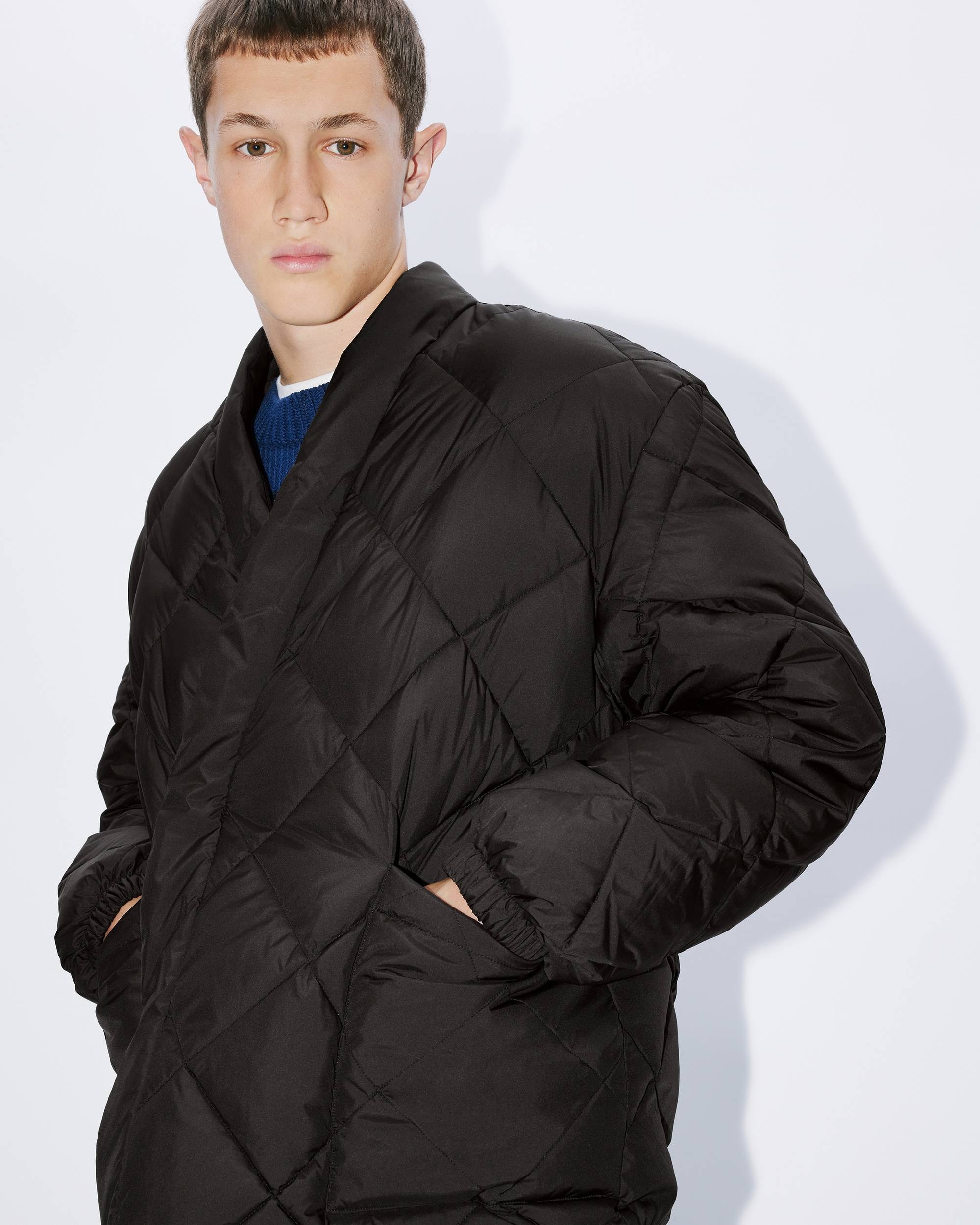 Kimono puffer jacket clearance