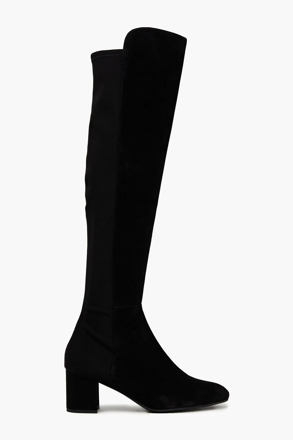 Gillian 60 microstretch and suede over-the-knee boots - 1