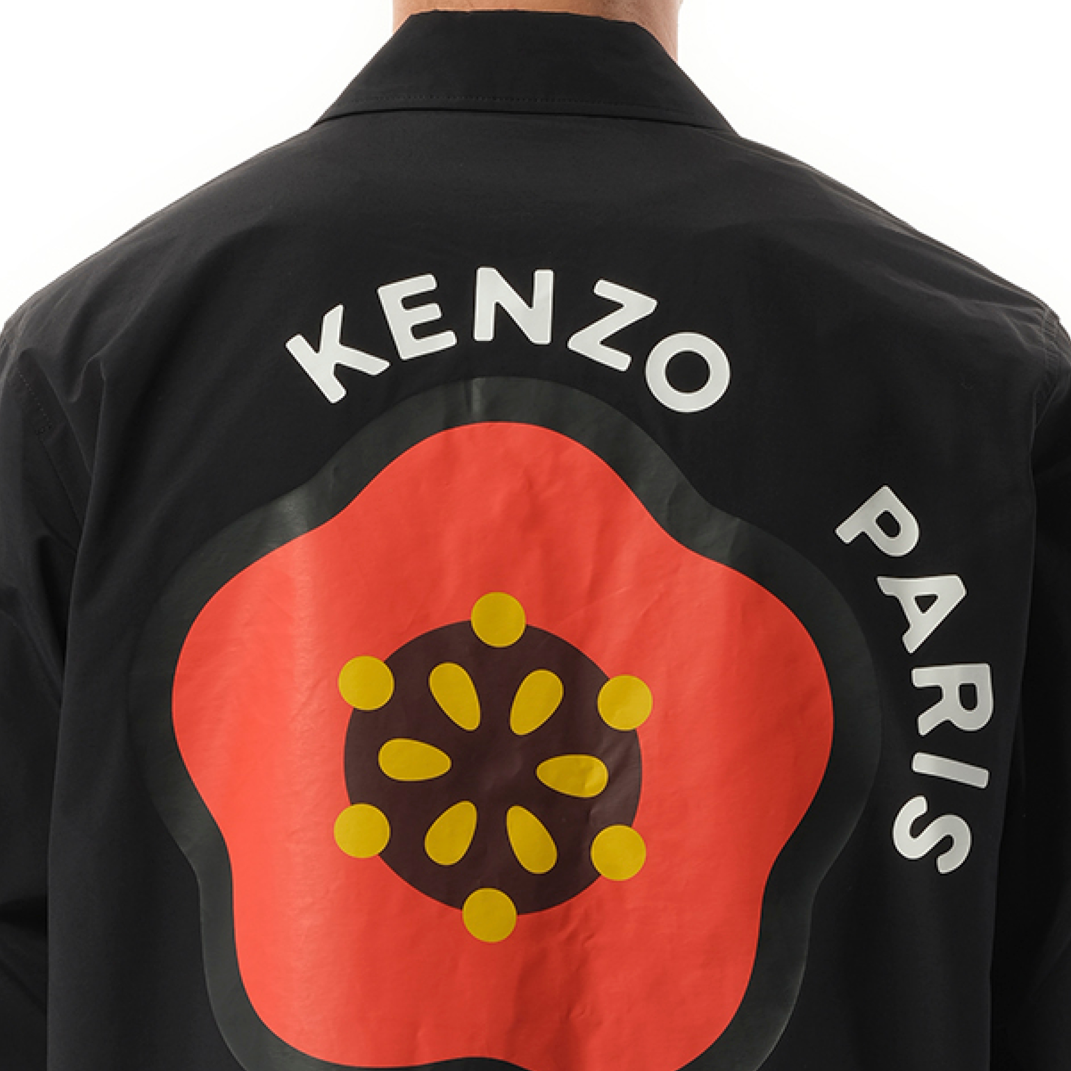Kenzo Pop Light Coach Jacket in Black - 3