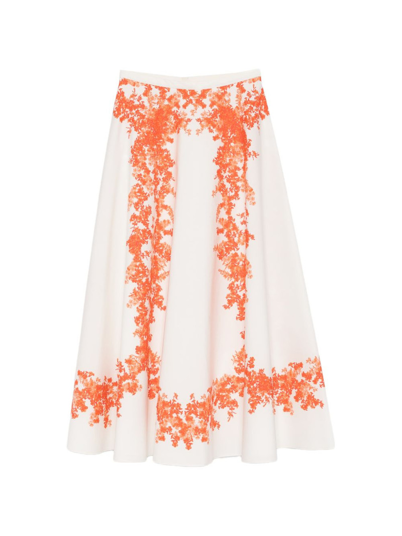floral midi skirt 1